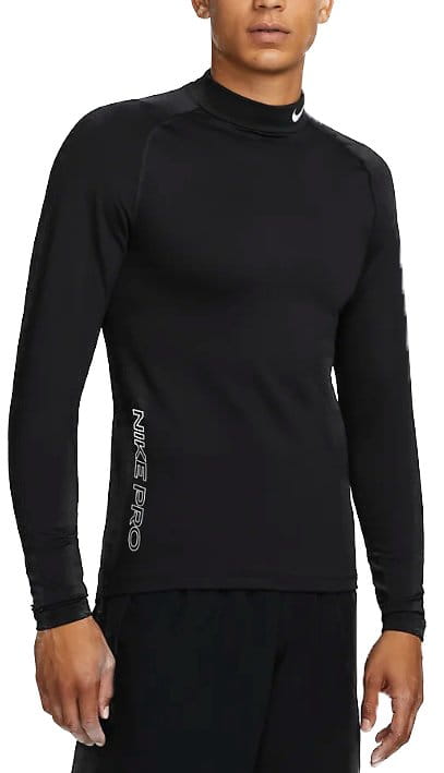Majica z dolgimi rokavi Nike Pro Warm Men s Long-Sleeve Mock Neck Training Top