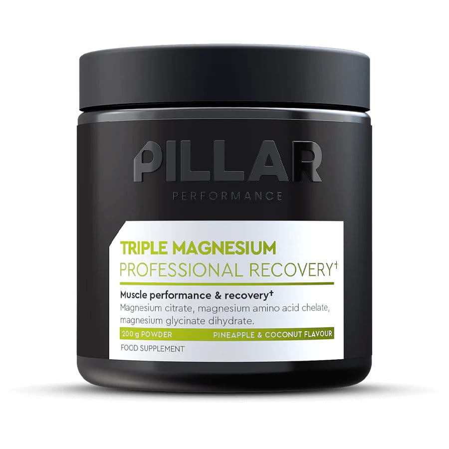 Vitamini in minerali Pillar Performance Triple Magnesium Professional Recovery Powder Pineapple Coconut