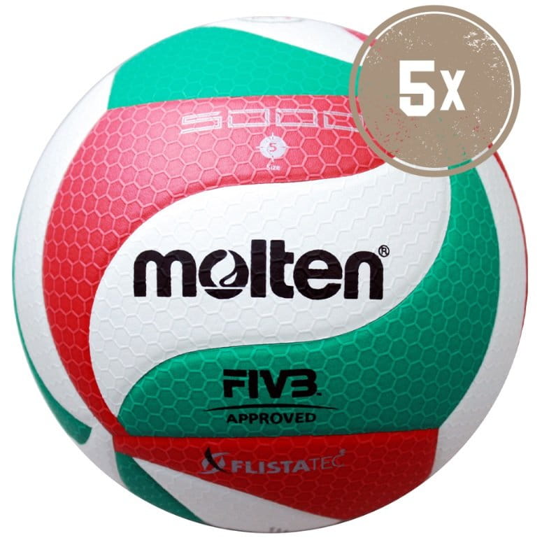 Žoga Molten 5ER BALLPAKET V5M5000-DE VOLLEYBALL